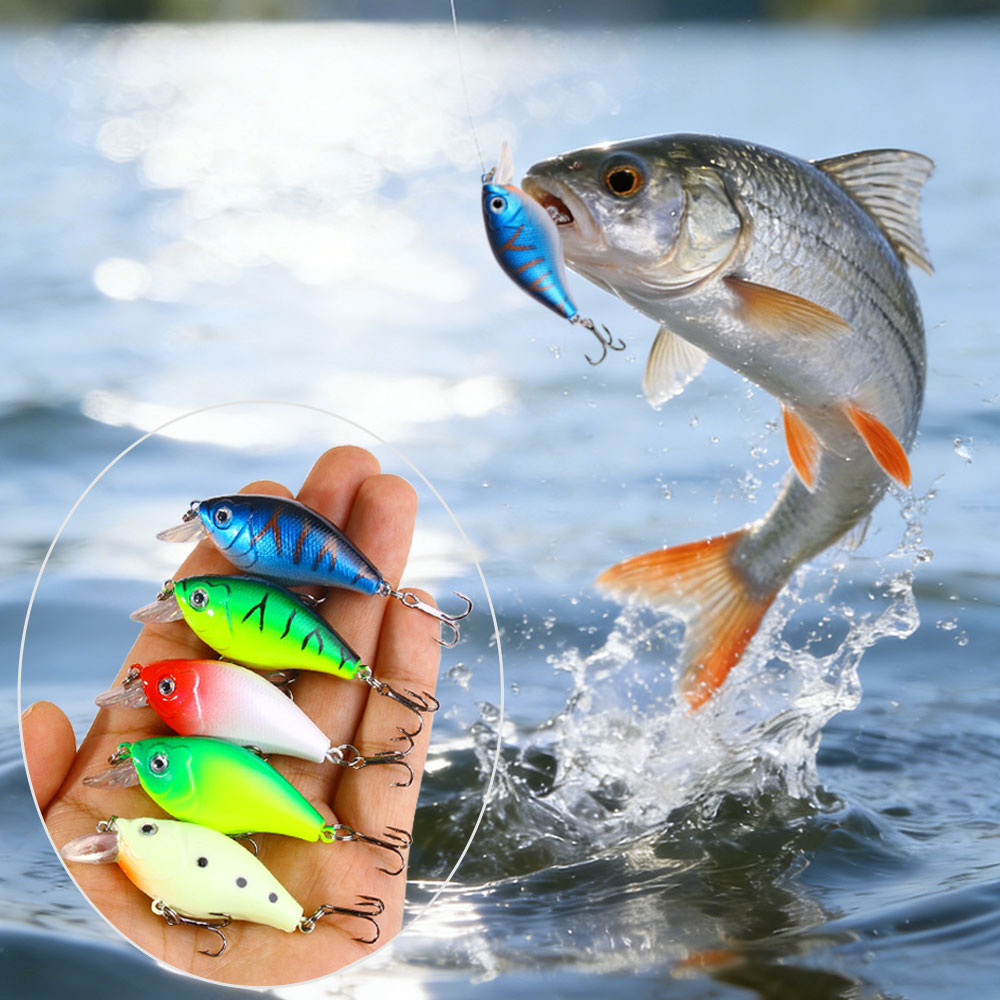 Fishing Hook Treble - 1개 6cm 6.9g 낚시 미끼 크랭크베이트
