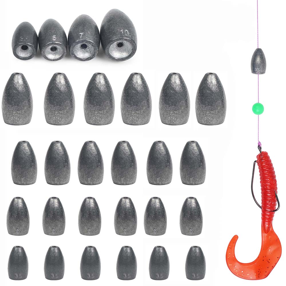 Fishing Hook Remover - 총알 낚시 싱커 웨이트 키트 플리핑