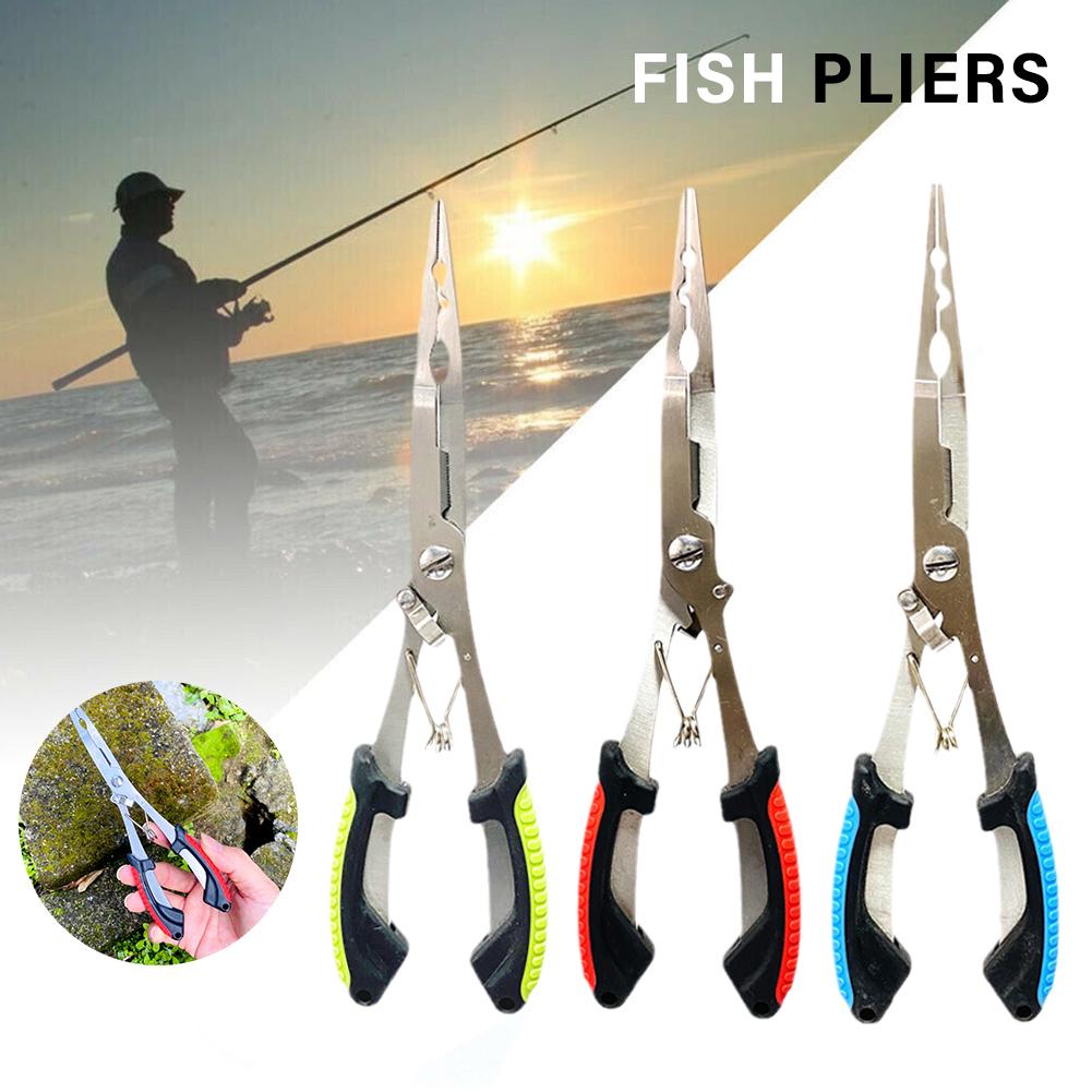 낚시용 플라이어, 긴 코 모양, 스테인리스 스틸 재질, - Fishing Hook Remover 리뷰 및 가격
