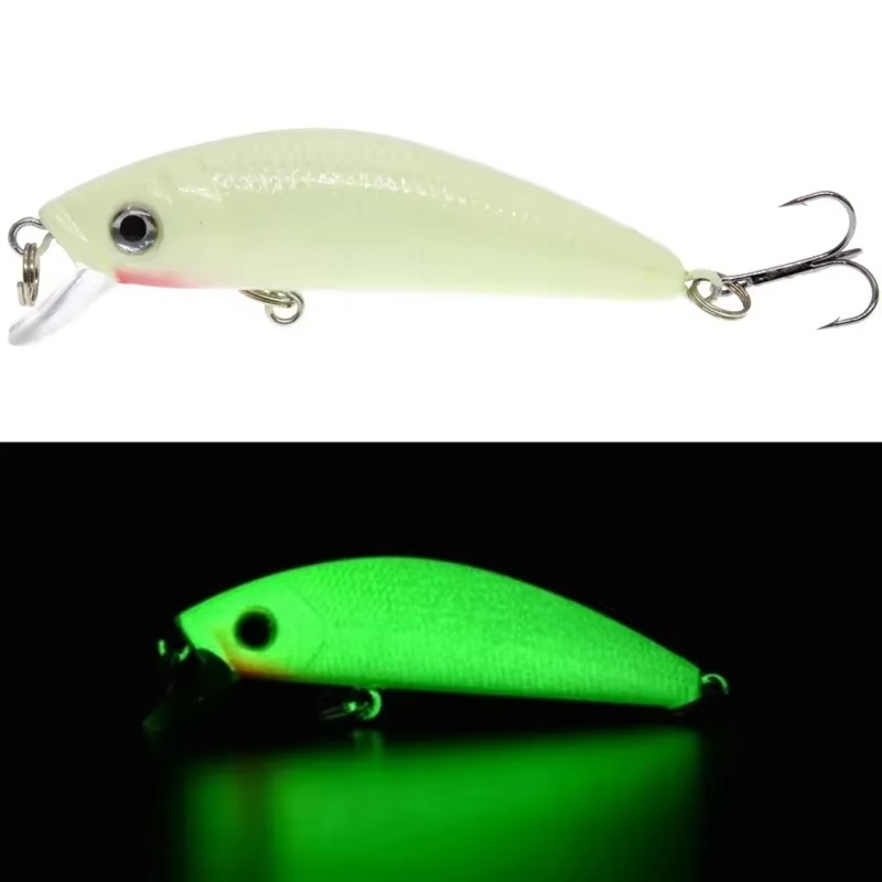 2Pcs 3D 빛나는 밤 낚시 미끼 7cm 8g 베이스 - Fishing Hook Treble 리뷰 및 가격