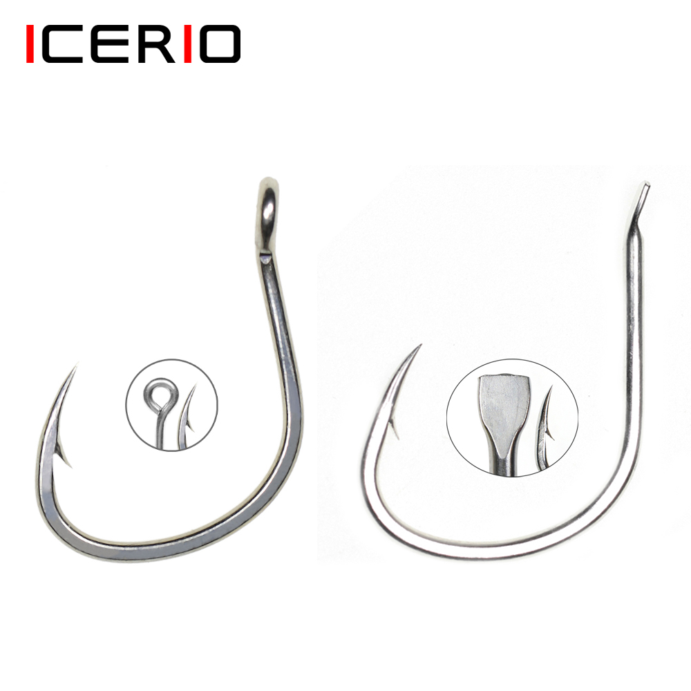 ICERIO 10개입, 무광택 틴 코팅 처리, 부식 방 - Fishing Hook Assortment 리뷰 및 가격
